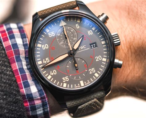 replica iwc pilot watch chronograph top gun miramar|iwc chronograph top gun.